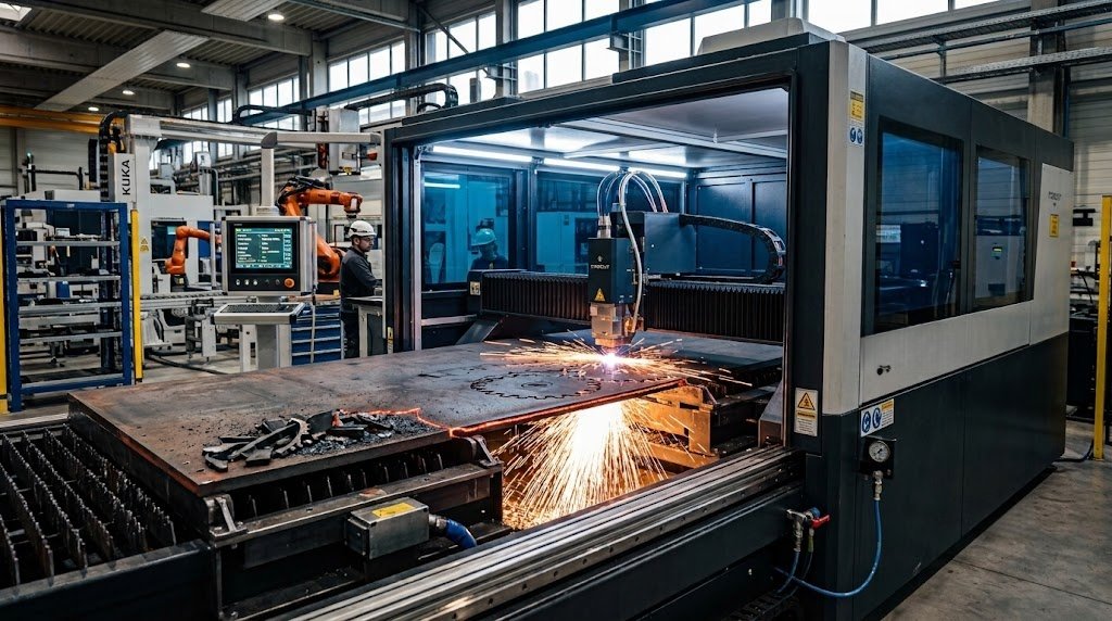 P-series industrial fiber laser cutting machine manufacturer
